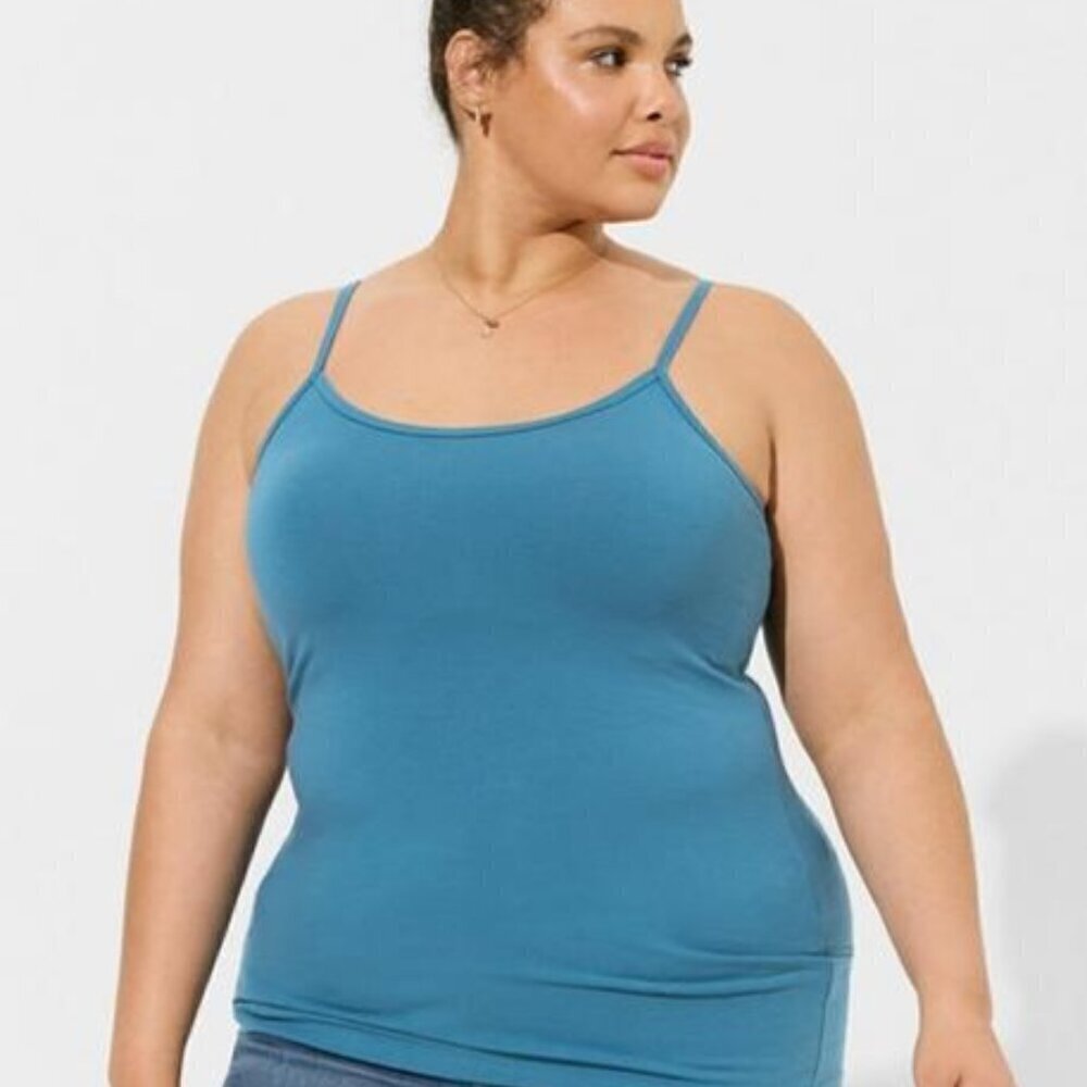 Torrid - Foxy Cami in Bluesteel Blue​​​​​​​